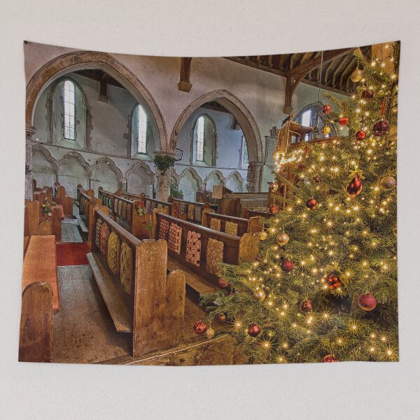 Item preview, Alkham Church At Christmas designed and sold by Dave Godden.