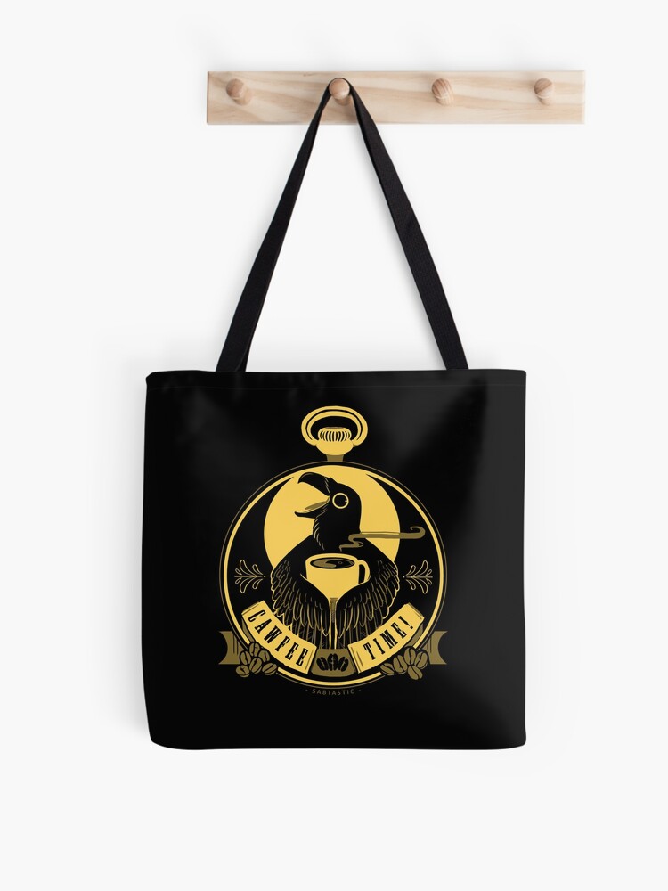 Thumbnail 1 of 2, Tote Bag, CAWfee Time designed and sold by Sabtastic.