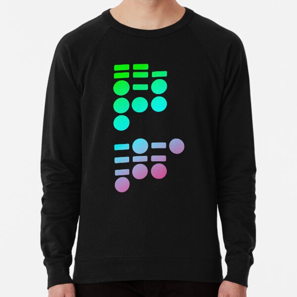 Morse Code Lightweight Sweatshirt