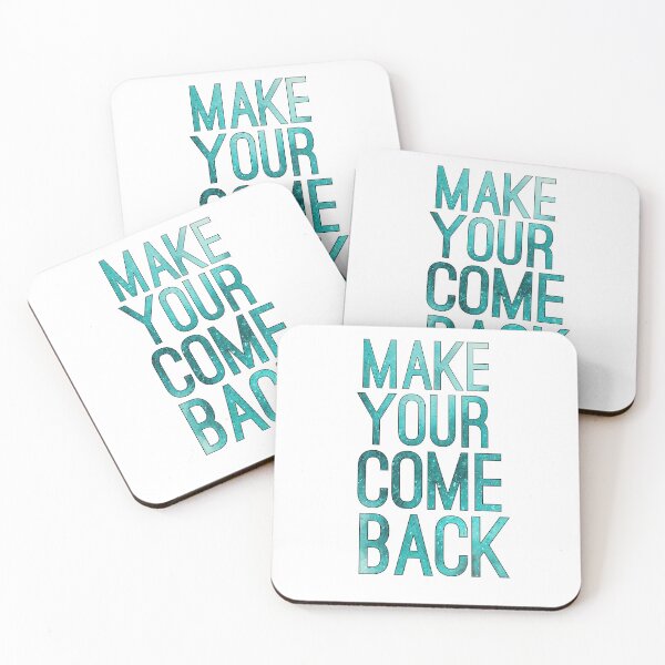 Item preview, Make Your Comeback designed and sold by TheWriteShoppe.