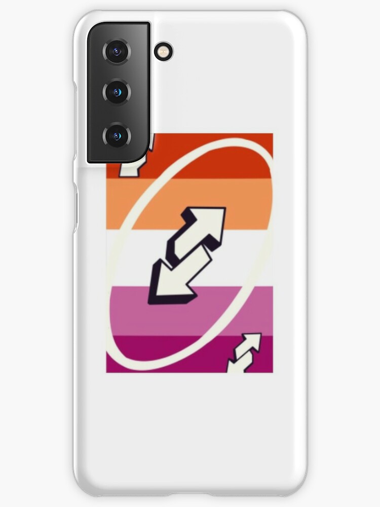 UNO REVERSE CARD RAINBOW Samsung Galaxy Case Cover