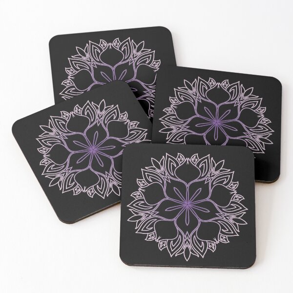 Item preview, 5 Point Lotus linework Purple designed and sold by SirCrim.