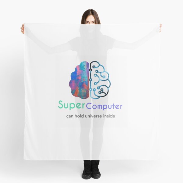 Unique and stylish for a tech lover. Scarf