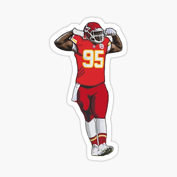 Chris Jones- Kansas City Chiefs Sticker