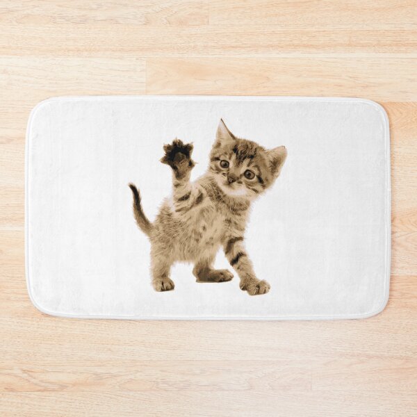 Item preview, Cute Kitten High Five Graphic designed and sold by XplicitByNature.