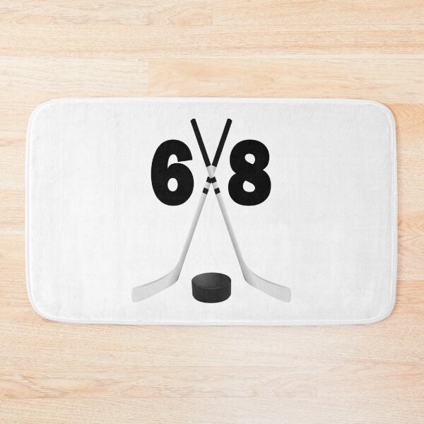 Item preview, Hockey number 68 - sixty eight with sticks and disc designed and sold by AllShirts21.