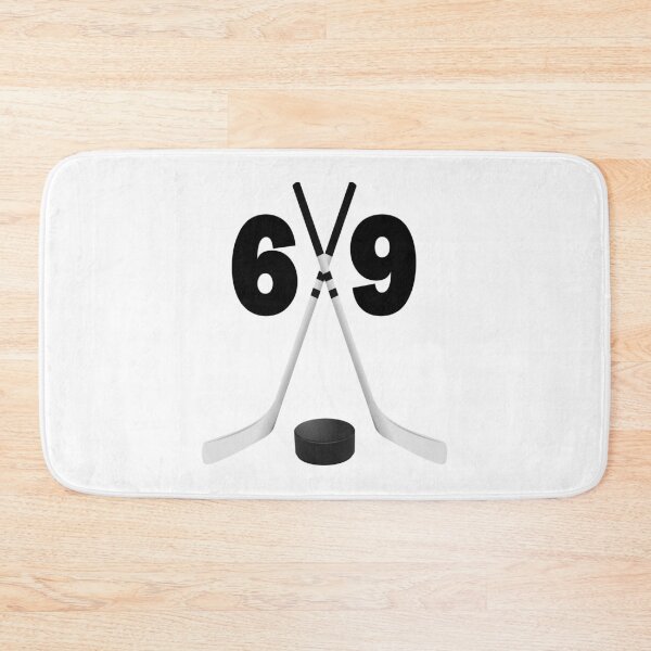 Item preview, Hockey number 69 - sixty nine with sticks and disc designed and sold by AllShirts21.