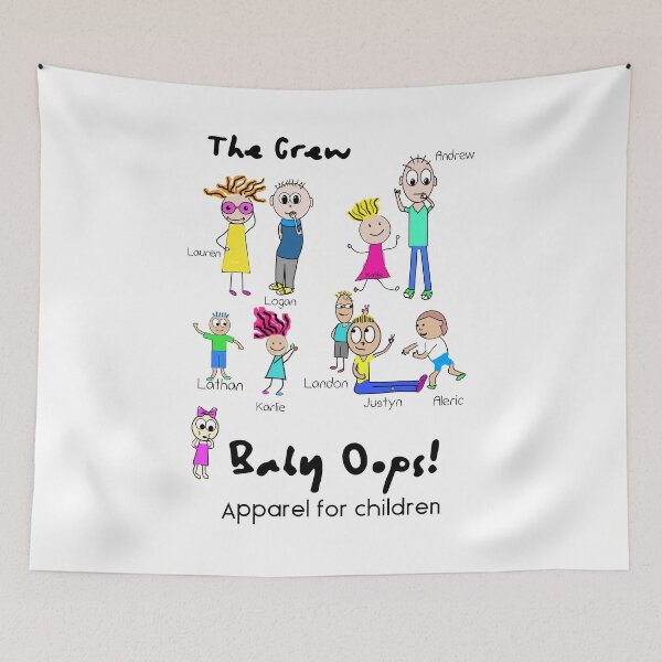 Item preview, Baby Oops! Meet the crew designed and sold by CRHerrera.