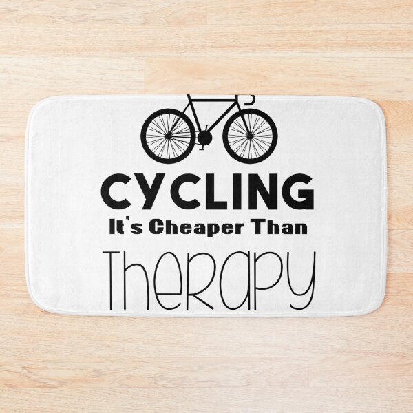 Item preview, Cycling is cheaper than therapy designed and sold by Blameit97.
