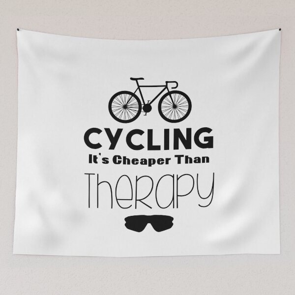 Artikelvorschau, Cycling is cheaper than therapy entworfen und verkauft von Blameit97.