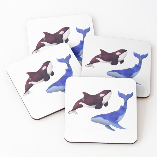 Item preview, Acuarela Galaxy - Orca y Jorobada designed and sold by Jupiterrings.