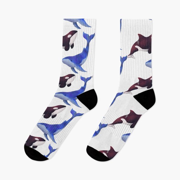 Item preview, Galaxy watercolor - Orca and Humpback designed and sold by Jupiterrings.