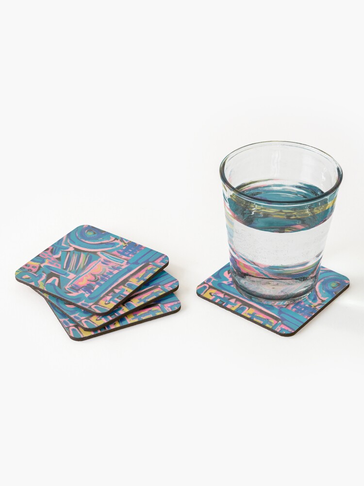 Alternate view of The Way to My Perch Coasters (Set of 4)