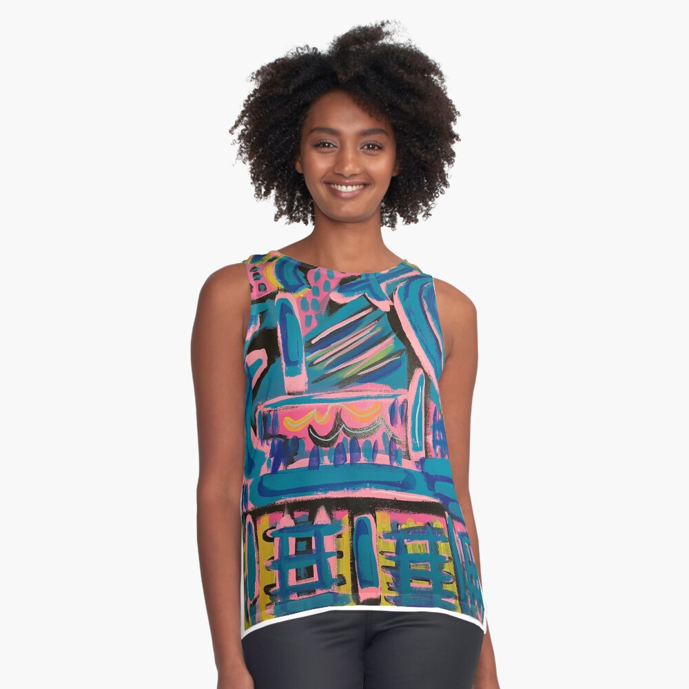 Item preview, Sleeveless Top designed and sold by Margaretmilrose.
