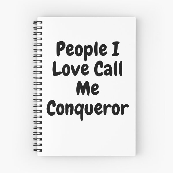 Item preview, People I Love Call Me Conqueror designed and sold by Tru-Bless Properties.