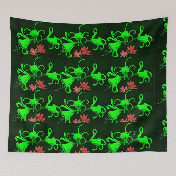 Item preview, Lilies in Red and Green designed and sold by jalfc46.