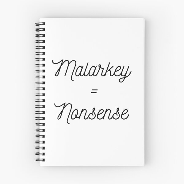 Item preview, Malarkey = Nonsense designed and sold by Tru-Bless Properties.