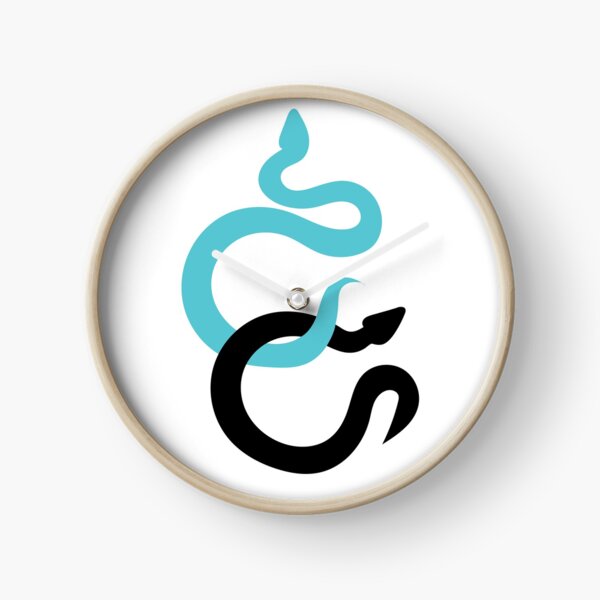 CC Reptiles Logo Clock
