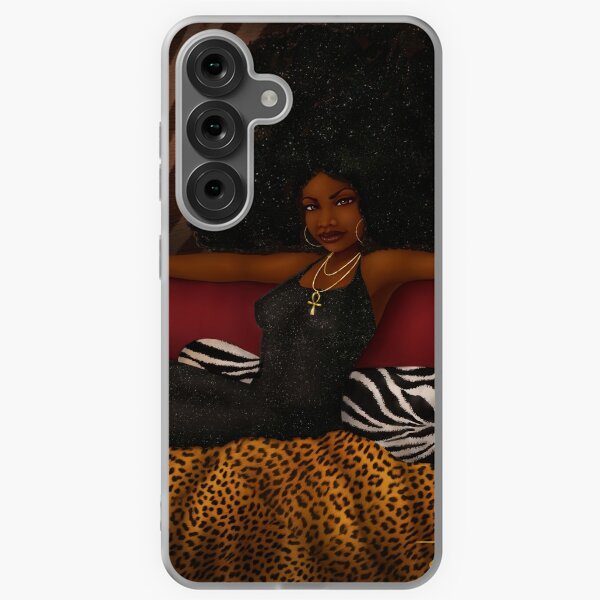 Boss | Black Woman Art Samsung Galaxy Soft Case
