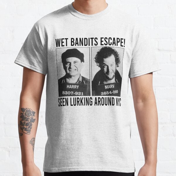 WET BANDITS T-SHIRT - HOME ALONE Classic T-Shirt