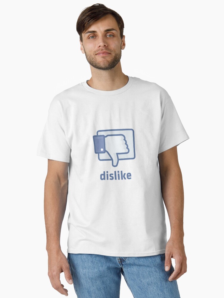 Thumbnail 2 of 7, Classic T-Shirt, Dislike designed and sold by brianftang.