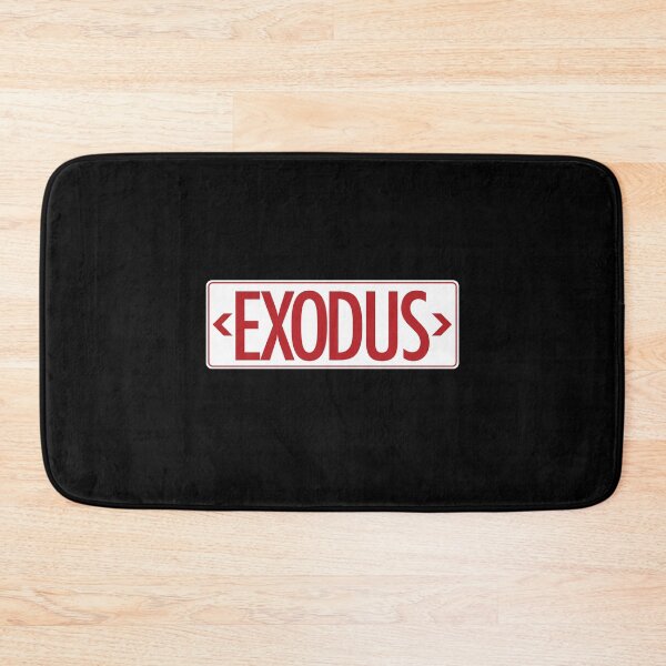 Item preview, Exodus Exit Sign Haggadah Seder Plate Passover Matza Feast designed and sold by twHistory.