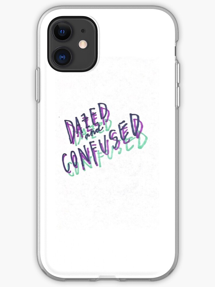 Dazed And Confused Drawing Iphone Case Cover By Brittonritchie Redbubble