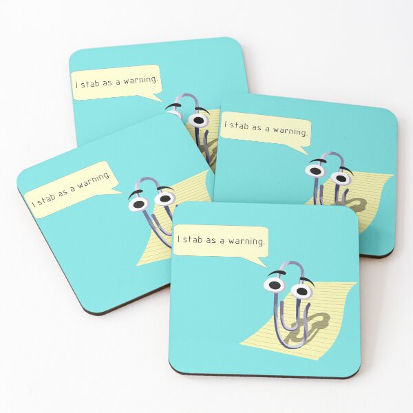 Item preview, Clippy Warning designed and sold by mappsart.