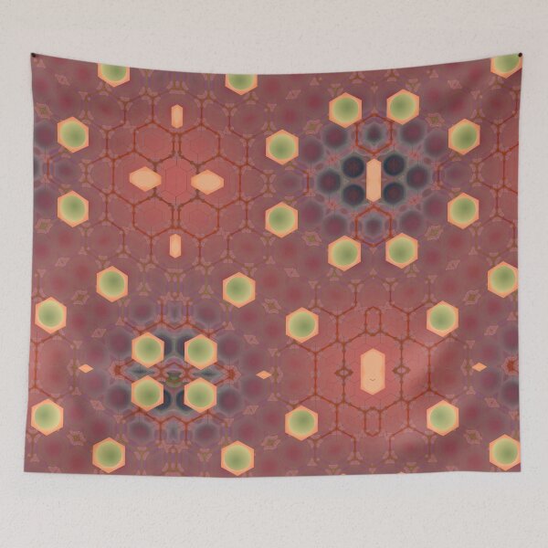 Item preview, Red Honeycomb, or the mind of a Bee designed and sold by TheCircles.
