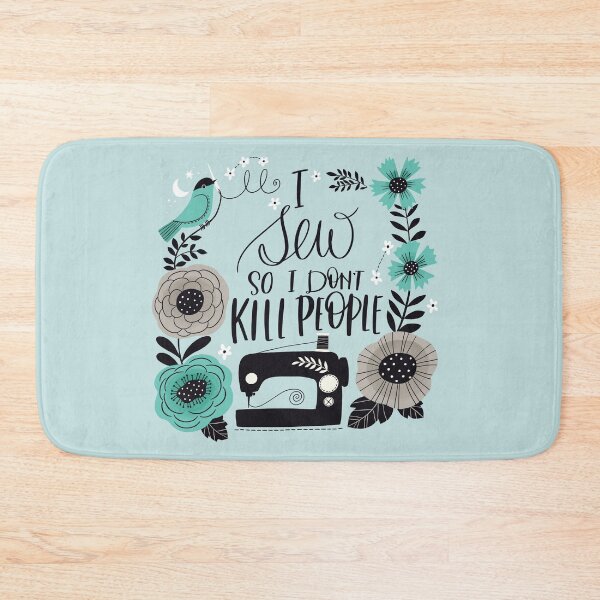 Item preview, I Sew so I Don't Kill People designed and sold by CynthiaFxo.