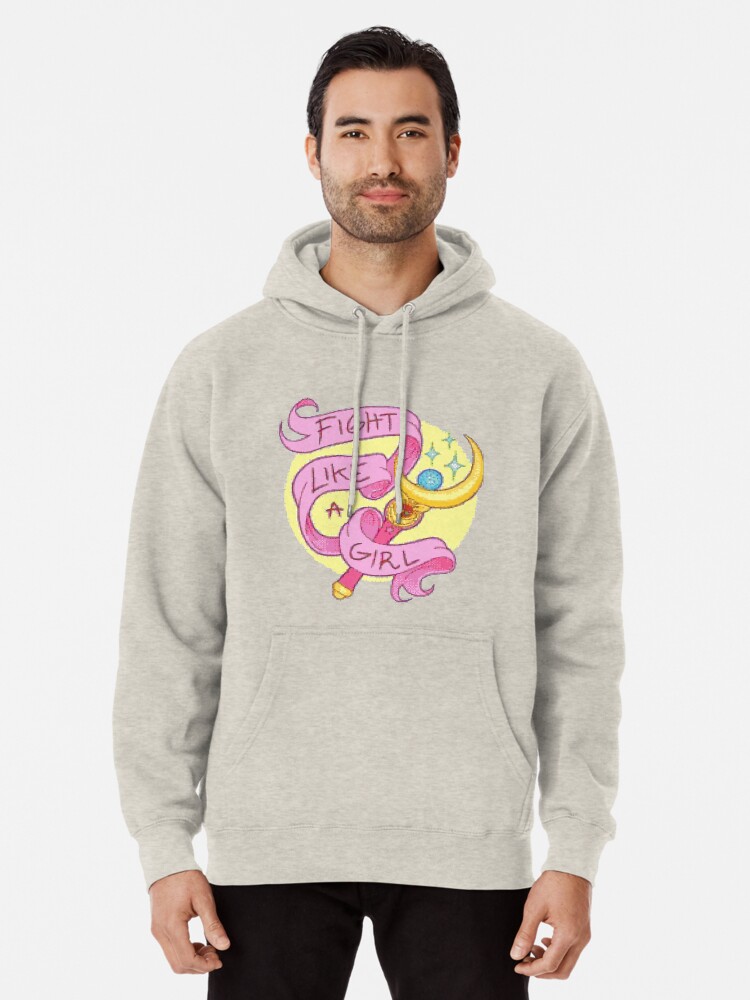 fight like a girl hoodie