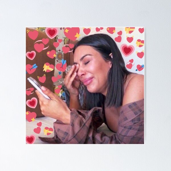 3 kim kardashian meme Poster for Sale by icxonic