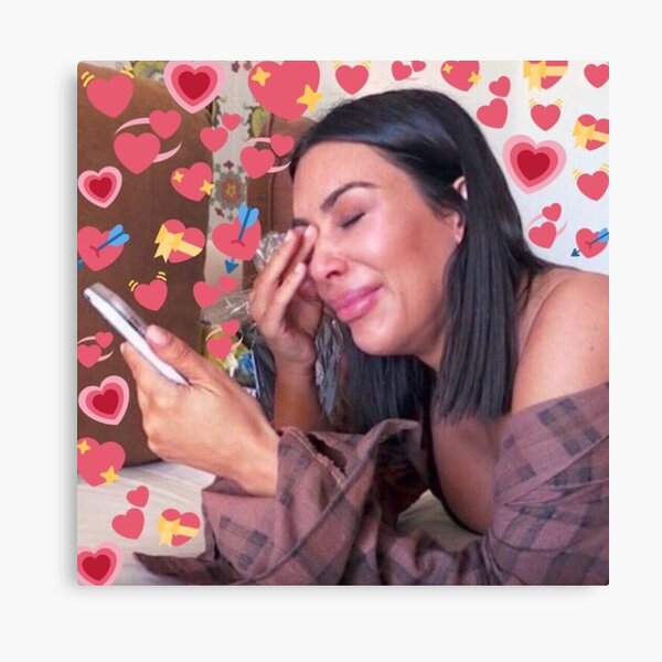 Kim Kardashian Meme Wall Art Redbubble