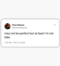Post Malone Tweet Sticker