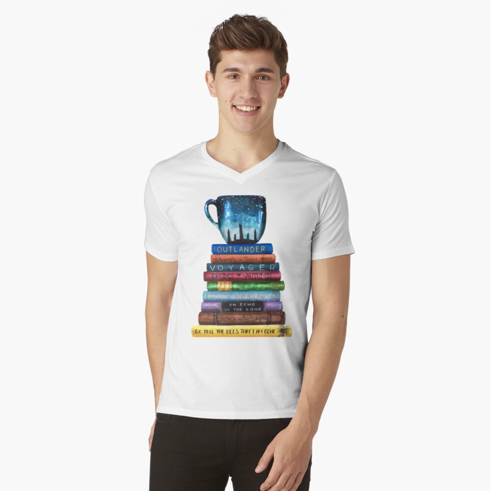 Item preview, V-Neck T-Shirt designed and sold by traveleroama.