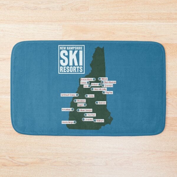 Item preview, The Ski Resorts of New Hampshire designed and sold by ChasingGnarnia.