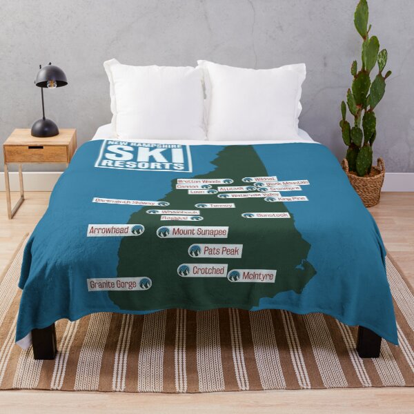 Item preview, The Ski Resorts of New Hampshire designed and sold by ChasingGnarnia.