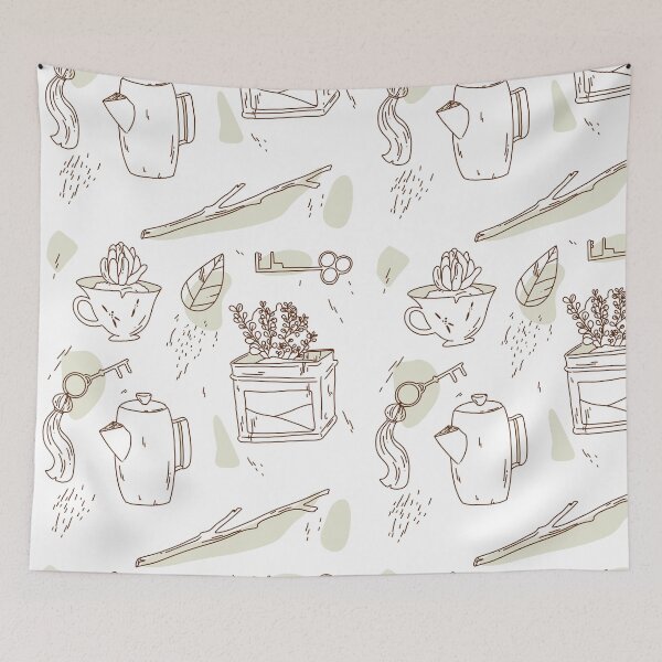Item preview, Secret Garden Pattern designed and sold by Alex-Hall-Shop.