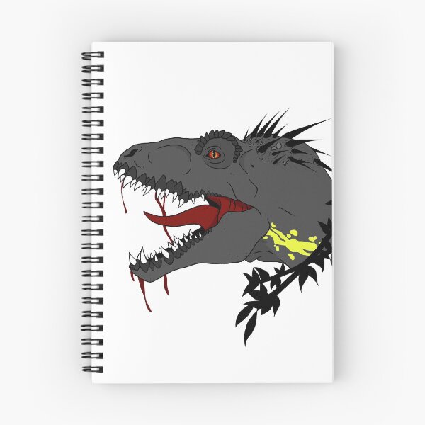 Item preview, Jurassic Indoraptor Floral Profile designed and sold by MooseCanoe32.