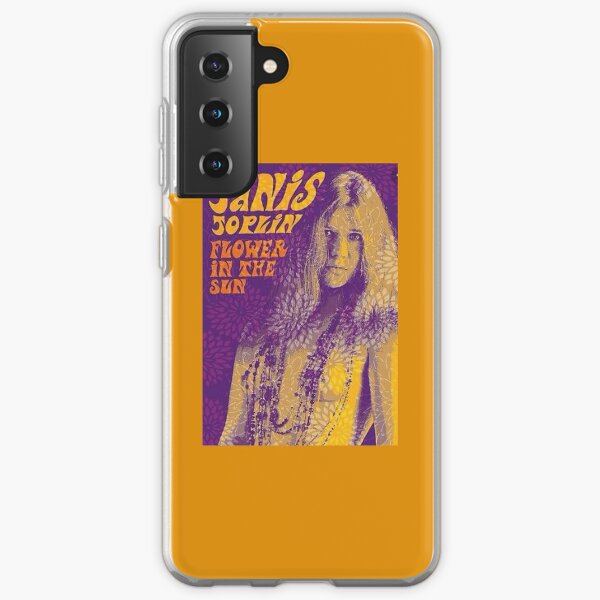 Janis Joplin - Flor en el sol Funda blanda para Samsung Galaxy