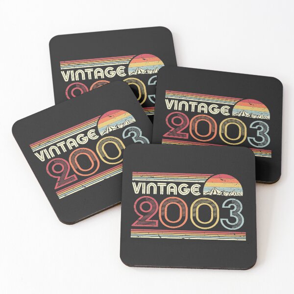 Item preview, 2003 Vintage Graphic, Birthday Gift Tee. Retro Style Design designed and sold by PackAPunch.