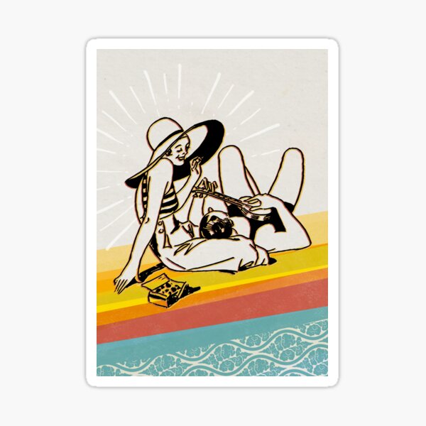 Summer Time Love Sticker