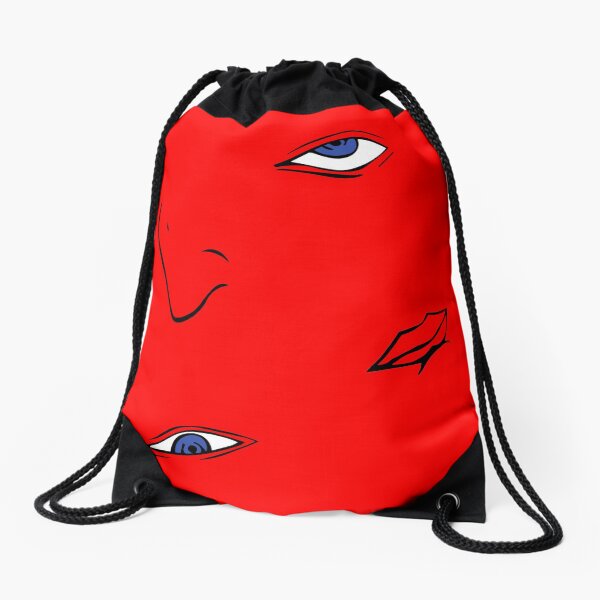 Fan art du Behelit dessiné puis coloré dans Photoshop
Version œil non coloré sur mon profil Sac à cordon
