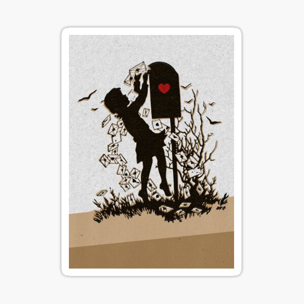 Valentine Post Sticker