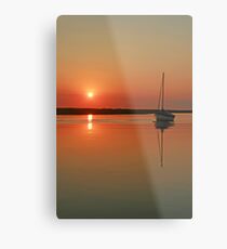 Sunset at Blakeney Metal Print
