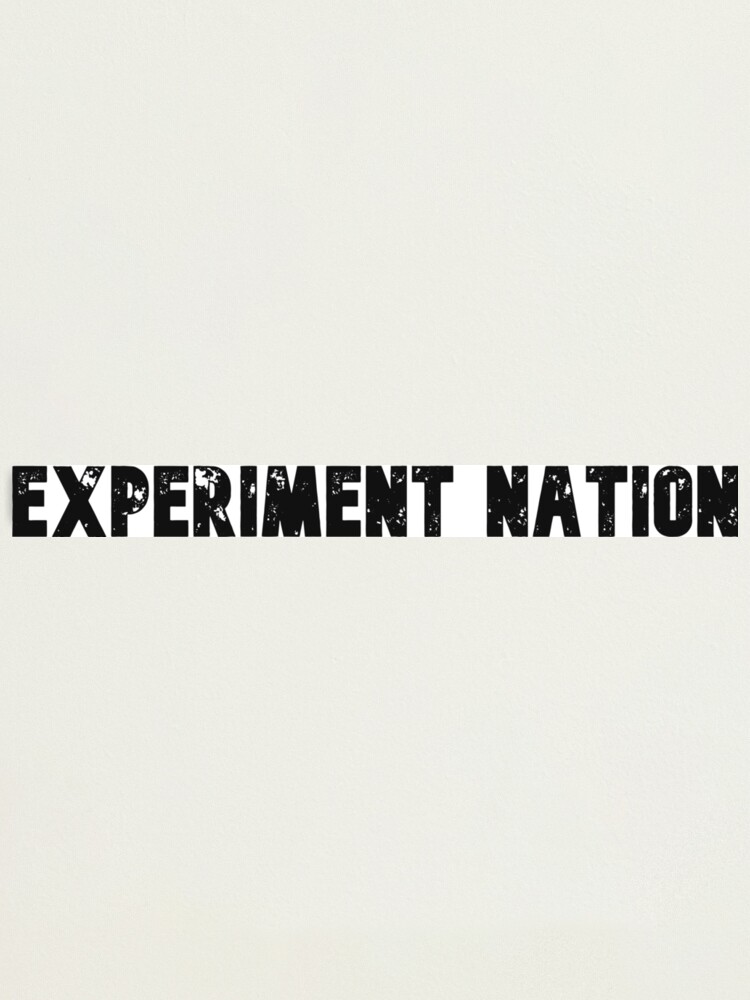 Alternate view of Experiment Nation Photographic Print