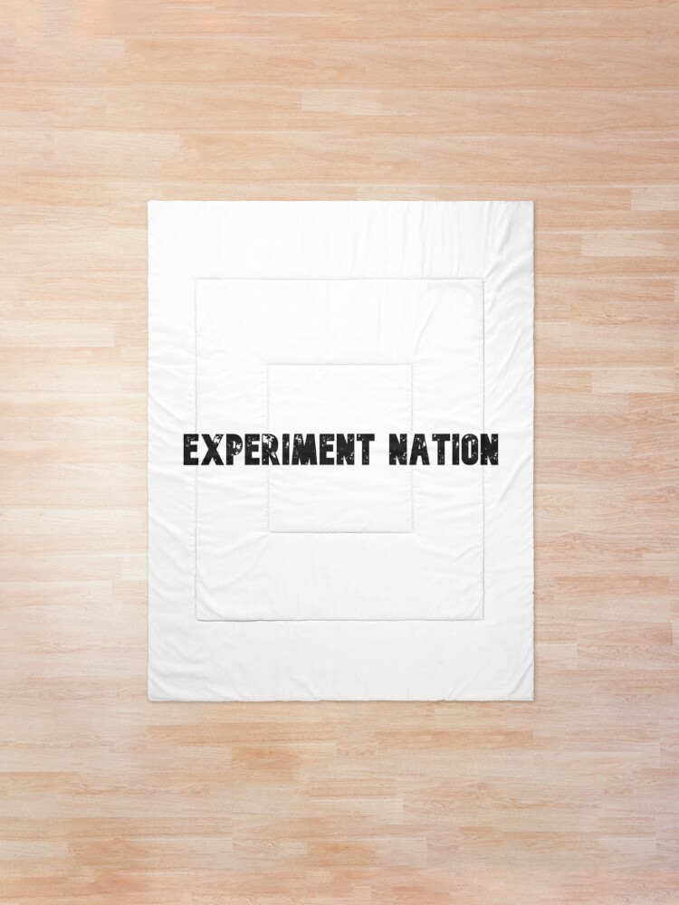 Alternate view of Experiment Nation Comforter