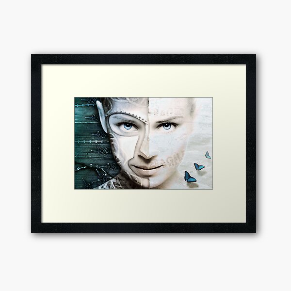 Dissembling - Reinforced Fragility Framed Art Print