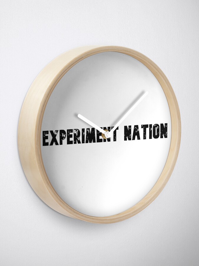 Alternate view of Experiment Nation Clock