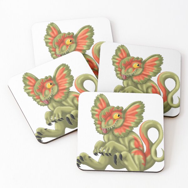 Item preview, Dilophosaurus: Olive designed and sold by spyroid101.